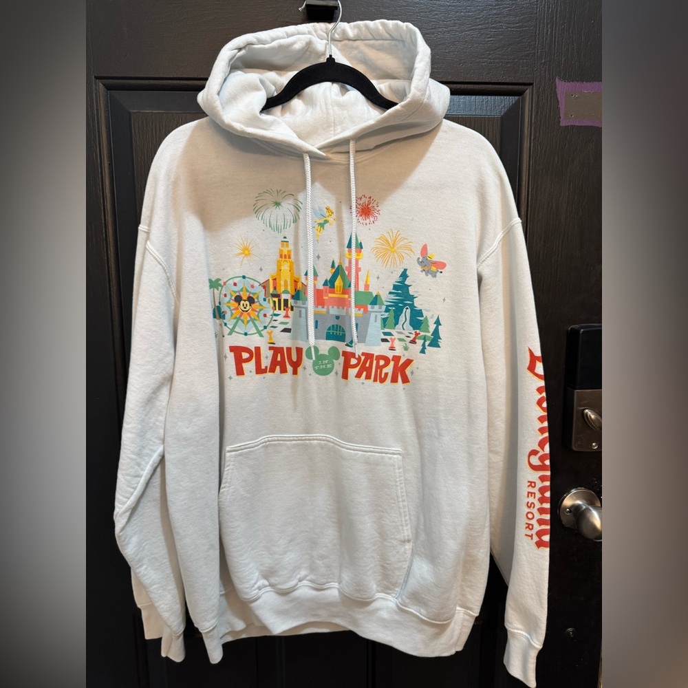 Disney Parks Cream “Play in the park” Hoodie